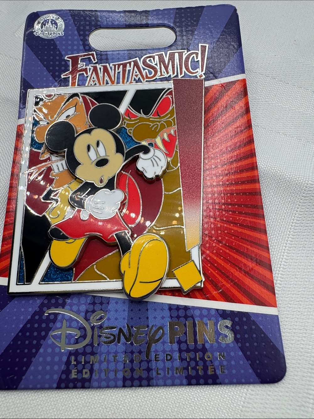 Disney Fantasmic quarterly, Mickey Mouse and Jafar limited edition 3000